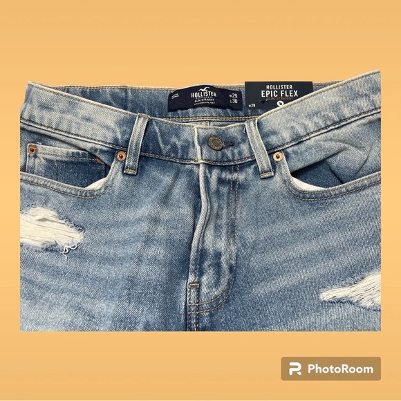 Hollister Epic Flex Slim Straight Jeans Size S
ORIGINAL RETAIL $65.00 - Picture 4 of 6